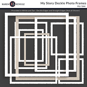 My Story Deckle Frames