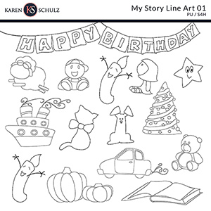 My Story Line Art 01