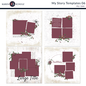 My Story Templates 06