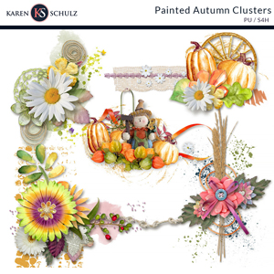 Painted Autumn Clusters