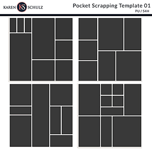 Pocket Scrapping Templates 01