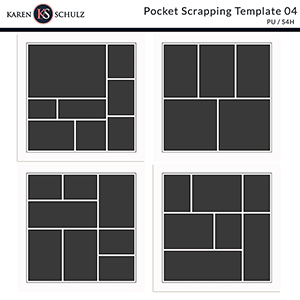 Pocket Scrapping Templates 04