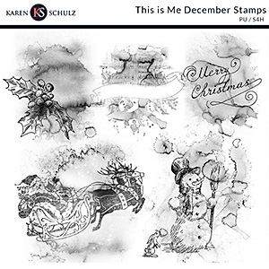 This is Me December Stamps
