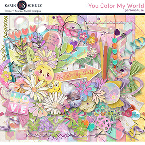 You Color My World Kit