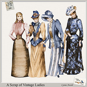 A Scrap of Vintage Ladies
