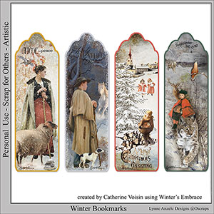 Winters Embrace Gift 02 Bookmarks