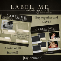 Label Me What You Will Frames [Combined!]