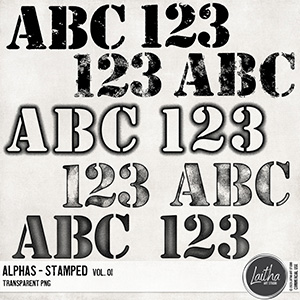 Stamped Alphas - Vol. 01