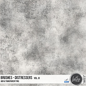 Distressers Brushes & Stamps Vol. 01