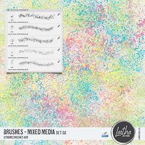 Mixed Media Brushes Vol. 02