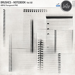 Notebooks Brushes & Stamps Vol. 02