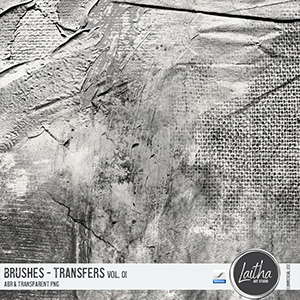 Transfers Brushes & Stamps Vol. 01