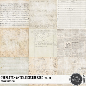 Antique Distressed Overlays Vol. 04
