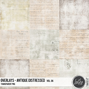 Antique Distressed Overlays Vol. 06