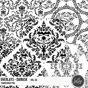 Damask Overlays Vol. 03