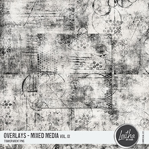 Mixed Media Overlays Vol. 01