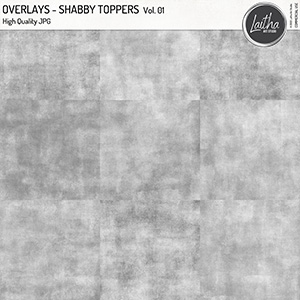 Shabby Toppers Overlays Vol. 01