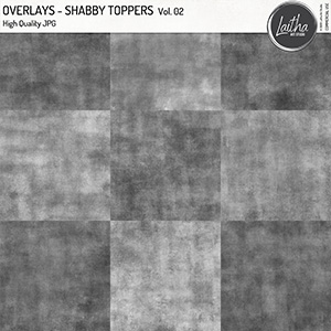 Shabby Toppers Overlays Vol. 02