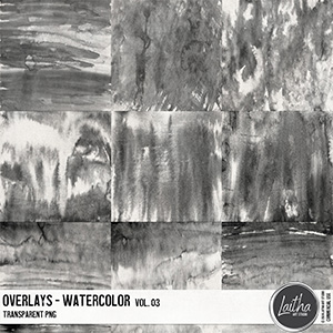 Watercolor Overlays Vol. 03