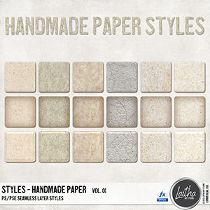 Handmade Paper Styles Vol. 01