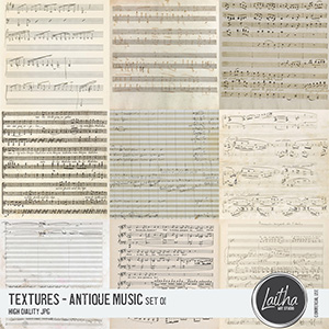 Antique Music Textures Vol. 01