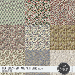 Vintage Pattern Textures Vol. 01