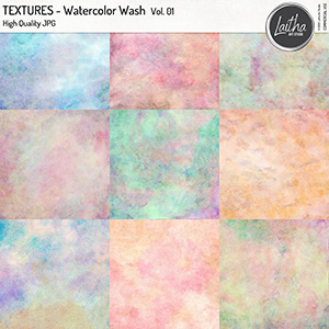 Watercolor Wash Textures Vol. 01