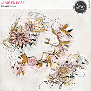 La Vie En Rose - Painted Clusters