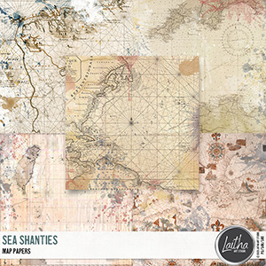 Sea Shanties - Map Papers