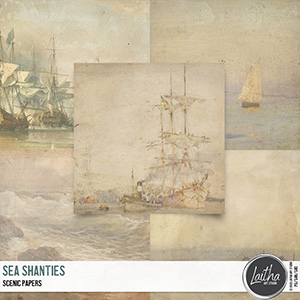 Sea Shanties -  Scenic Papers