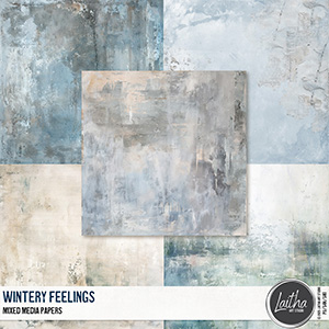 Wintery Feelings - Mixed Media Papers
