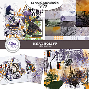 Heathcliff Digital Scrapbooking Collection by Lynn Grieveson
