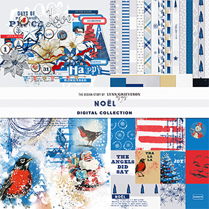 Noel Digital Scrapbooking Collection by Lynn Grieveson