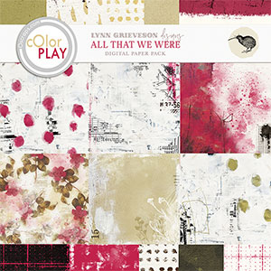 All That We Were Digital Scrapbooking Paper Pack