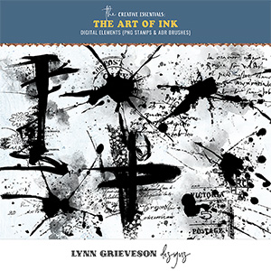  The Art of Ink brushes and stamps by Lynn Grieveson