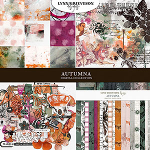 Autumna Digital Scrapbooking Collection by Lynn Grieveson