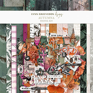 Autumna Digital Scrapbooking Kit by Lynn Grieveson