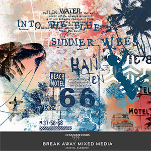 Break Away Mixed Media by Lynn Grieveson