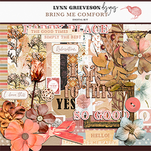 Bring Me Comfort Digital Scrapbooking Kit