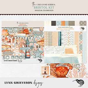 Bristol Digital Scrapbooking Kit by Lynn Grieveson