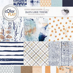 Days Like These Digital Scrapbooking Paper Pack
