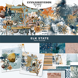 Elk State Digital Scrapbooking Collection by Lynn Grieveson