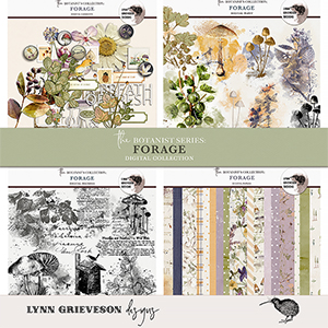 Forage Digital Scrapbook Collection by Lynn Grieveson