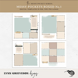 Messy Pockets Boxed No1 Templates