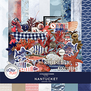 Nantucket Digital Scrapbooking Kit