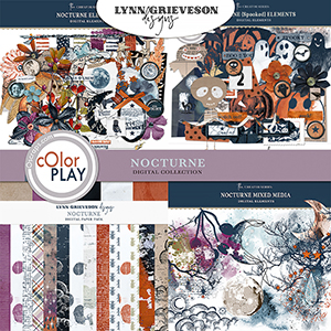 Nocturne Digital Scrapbooking Collection