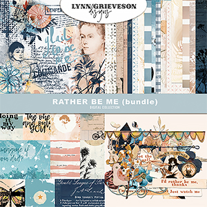 Rather Be Me Digital Scrapbooking Full Bundle