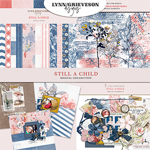 Still A Child Digital Scrapbooking Collection by Lynn Grieveson 