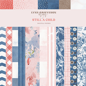 Still A Child Digital Scrapbooking Paper Pack