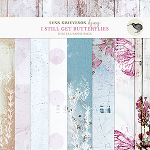 I Still Get Butterflies Messy Digital Scrapbooking Paper Pack